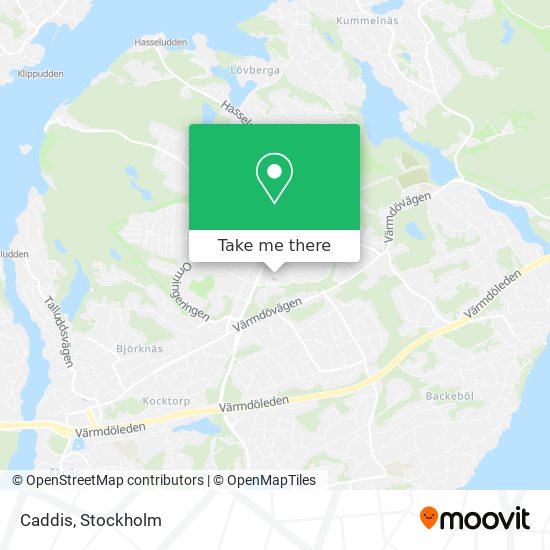 Caddis map