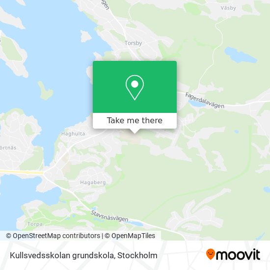 Kullsvedsskolan grundskola map