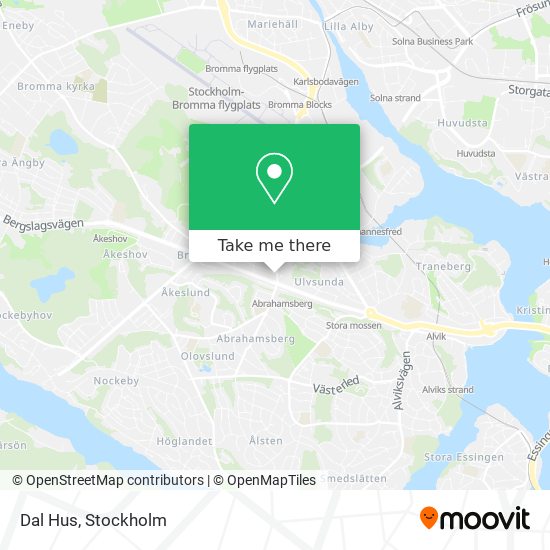 Dal Hus map