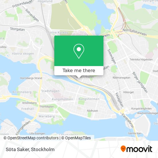 Söta Saker map