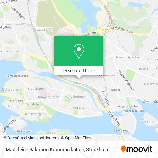 Madeleine Salomon Kommunikation map