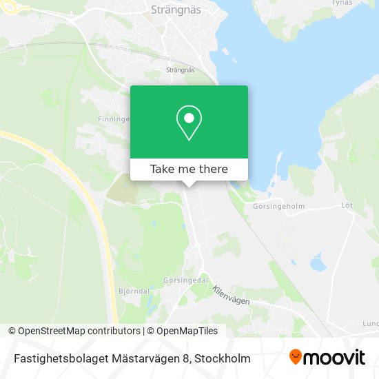 Fastighetsbolaget Mästarvägen 8 map