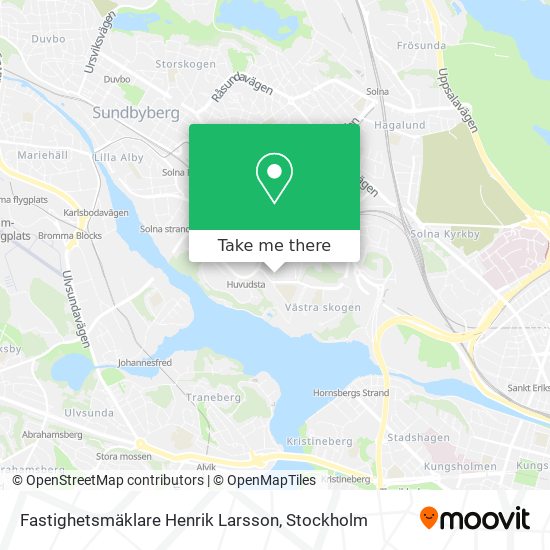 Fastighetsmäklare Henrik Larsson map