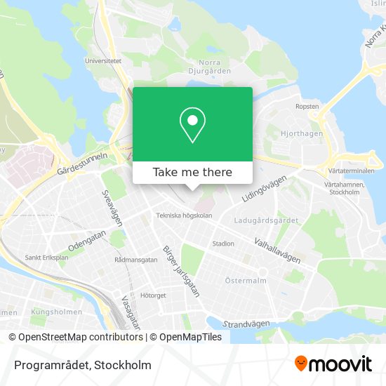 Programrådet map