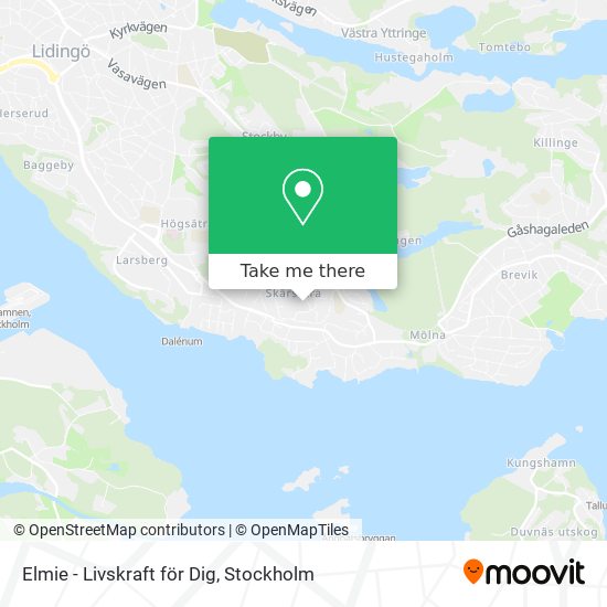 Elmie - Livskraft för Dig map