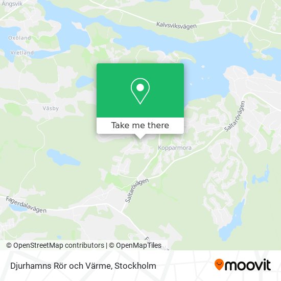 Djurhamns Rör och Värme map