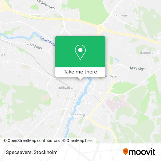 Specsavers map