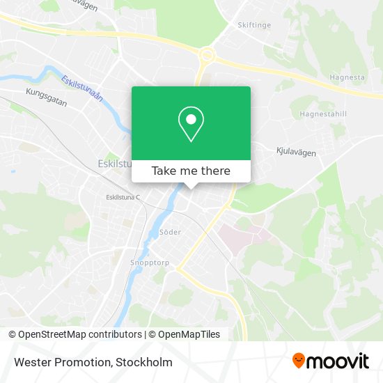 Wester Promotion map