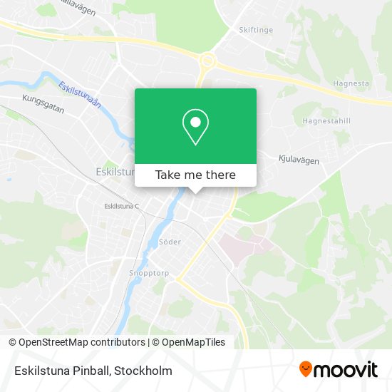 Eskilstuna Pinball map