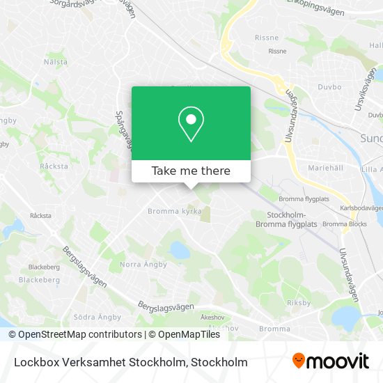 Lockbox Verksamhet Stockholm map