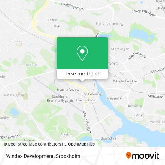 Windex Development map