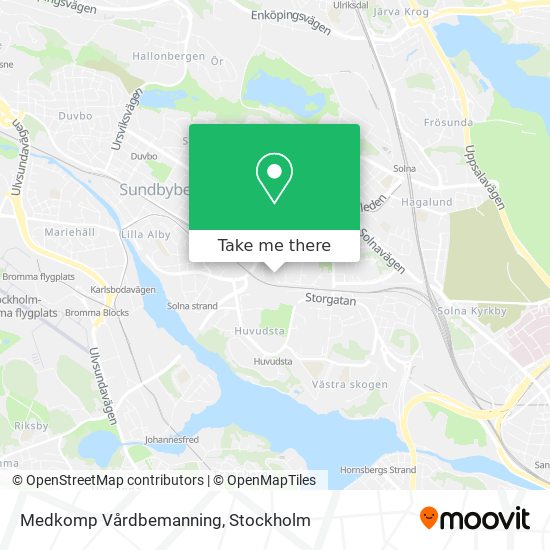 Medkomp Vårdbemanning map