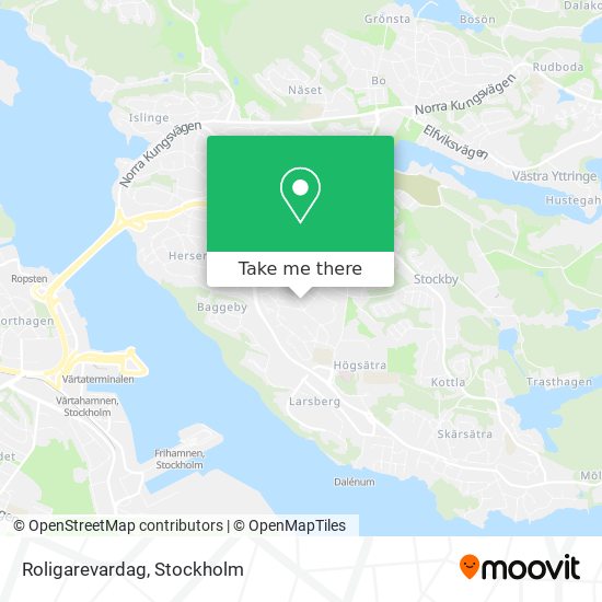 Roligarevardag map