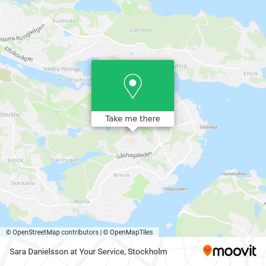 Sara Danielsson at Your Service map