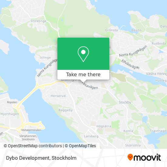 Dybo Development map