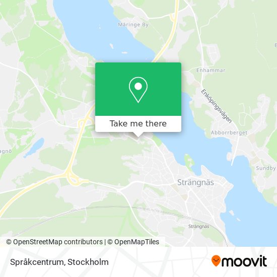 Språkcentrum map