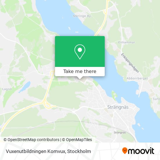 Vuxenutbildningen Komvux map