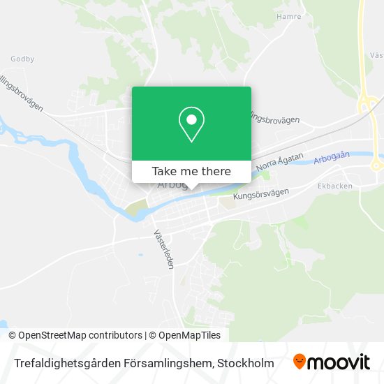 Trefaldighetsgården Församlingshem map