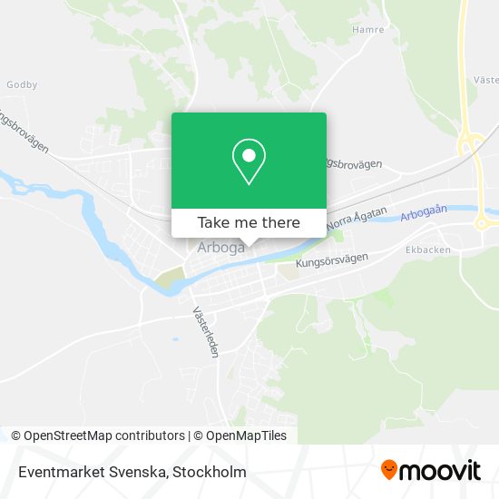 Eventmarket Svenska map