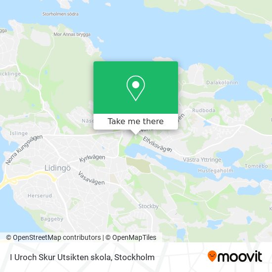 I Uroch Skur Utsikten skola map