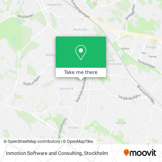 Inmotion Software and Consulting map