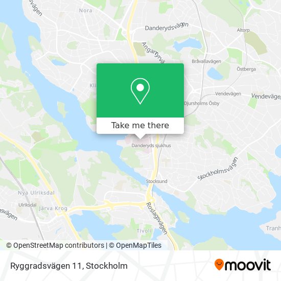 Ryggradsvägen 11 map