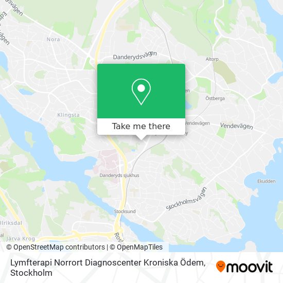 Lymfterapi Norrort Diagnoscenter Kroniska Ödem map