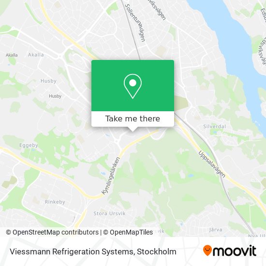 Viessmann Refrigeration Systems map