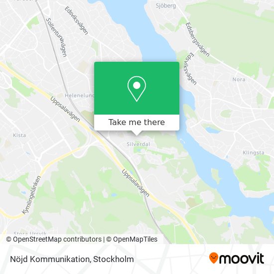 Nöjd Kommunikation map