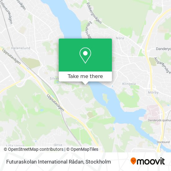 Futuraskolan International Rådan map