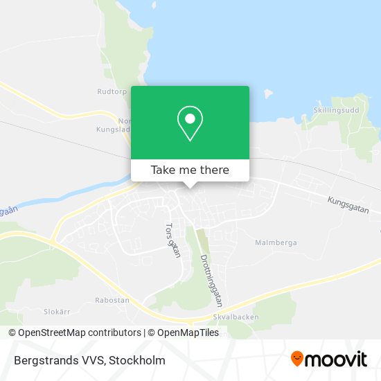 Bergstrands VVS map