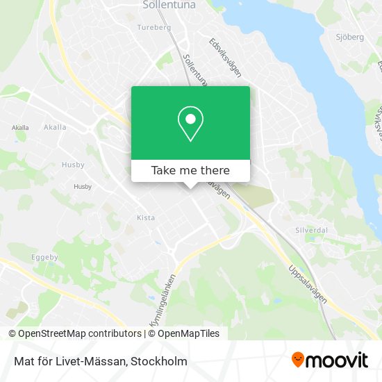 Mat för Livet-Mässan map