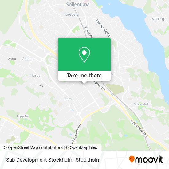 Sub Development Stockholm map