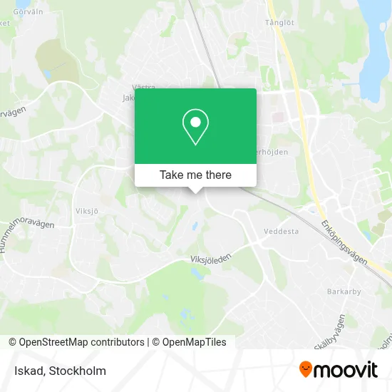 Iskad map