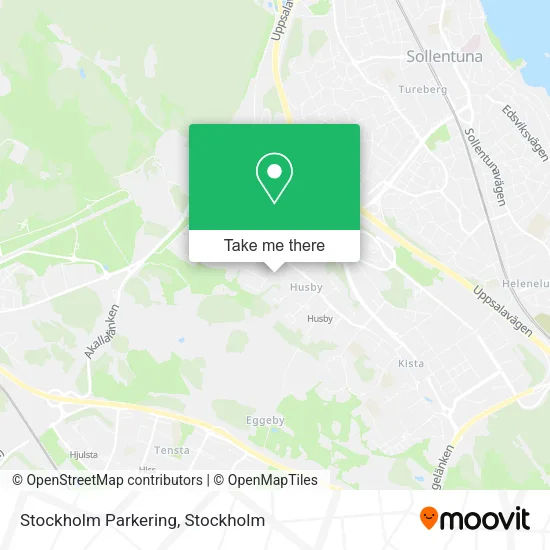 Stockholm Parkering map