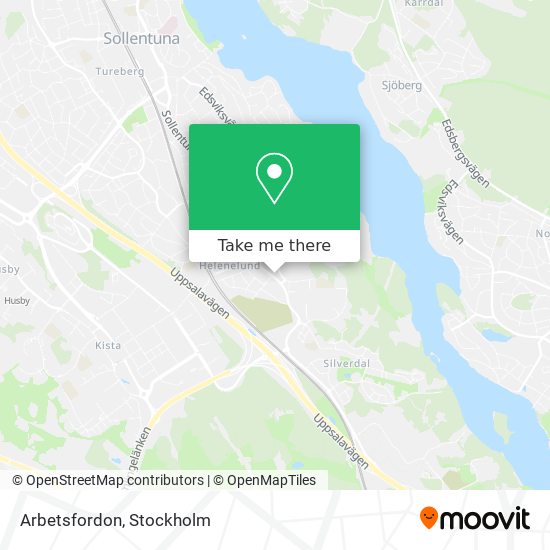 Arbetsfordon map