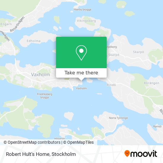 Robert Hult's Home map