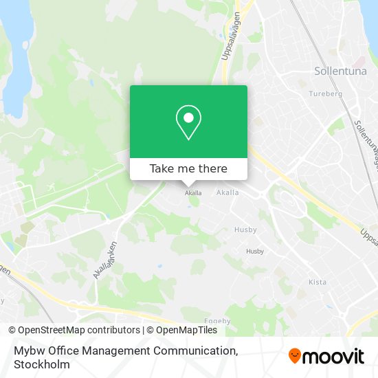 Mybw Office Management Communication map