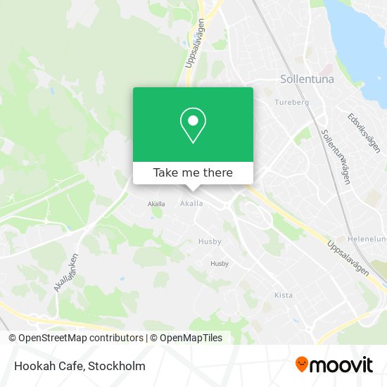 Hookah Cafe map