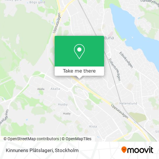 Kinnunens Plåtslageri map