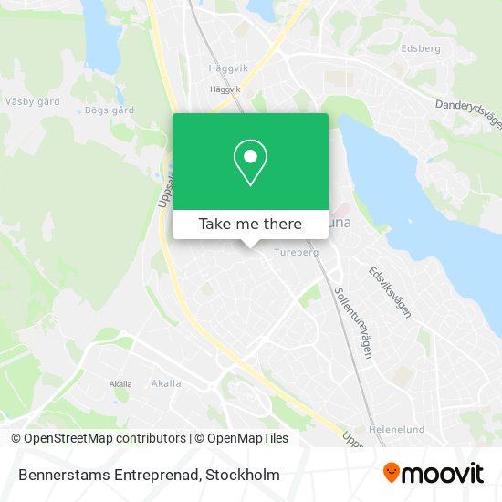 Bennerstams Entreprenad map