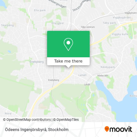 Ödeens Ingenjörsbyrå map