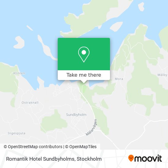 Romantik Hotel Sundbyholms map