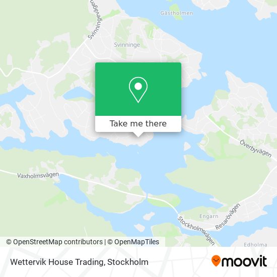 Wettervik House Trading map