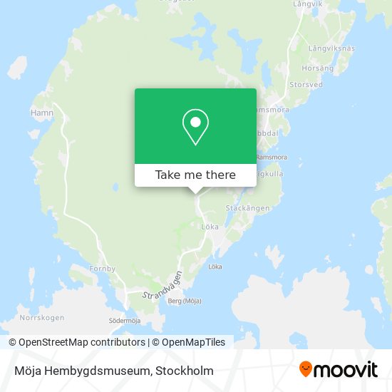 Möja Hembygdsmuseum map