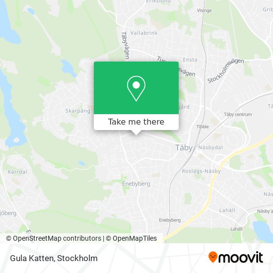 Gula Katten map