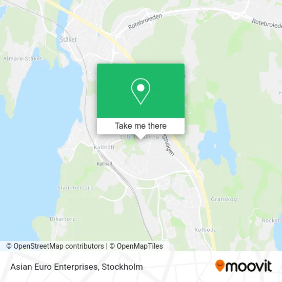 Asian Euro Enterprises map