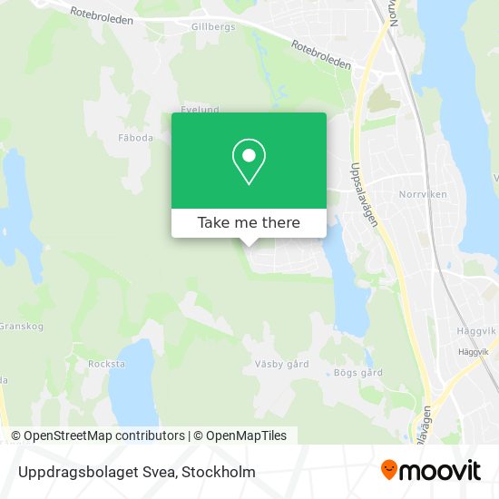 Uppdragsbolaget Svea map