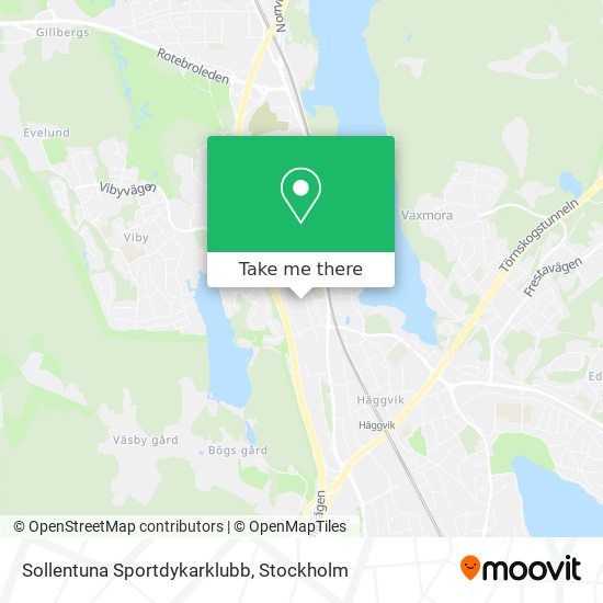 Sollentuna Sportdykarklubb map