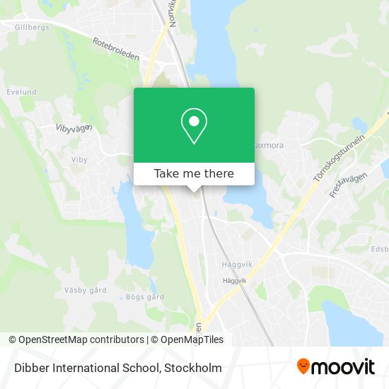 Dibber International School map